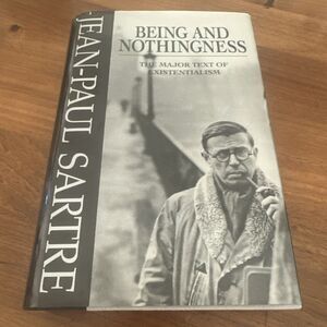 Being and Nothingness by Jean Paul Sartre 1994 HC/DJ EXISTENTIALISM PHILOSOPHY